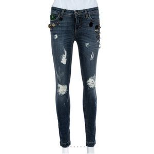 Beautifully embellished Dolce & Gabbana jeans